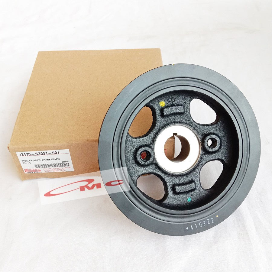 Pulley / Poly Kruk As Crankshaft Daihatsu Rush Terios Avanza 13470-BZ031-001