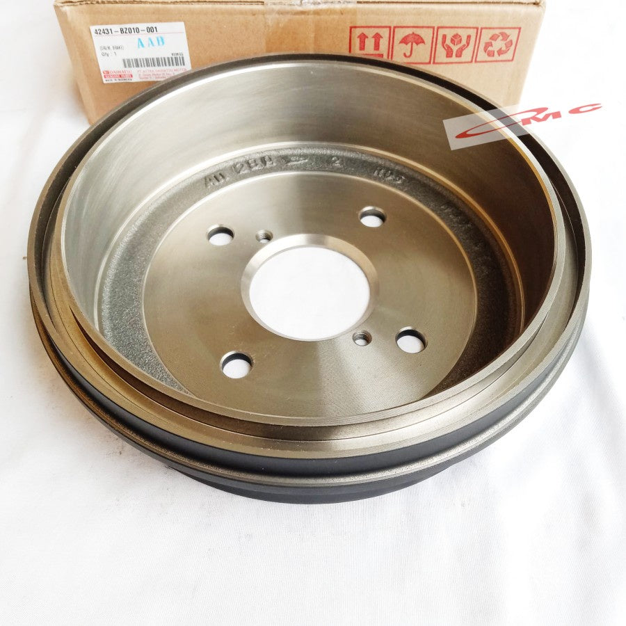Tromol Rem Belakang / Brake Drum Rear Daihatsu Avanza Xenia 42431-BZ010-001