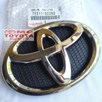 Emblem Logo Depan Grill Grille Radiator Toyota Yaris 75311-52260