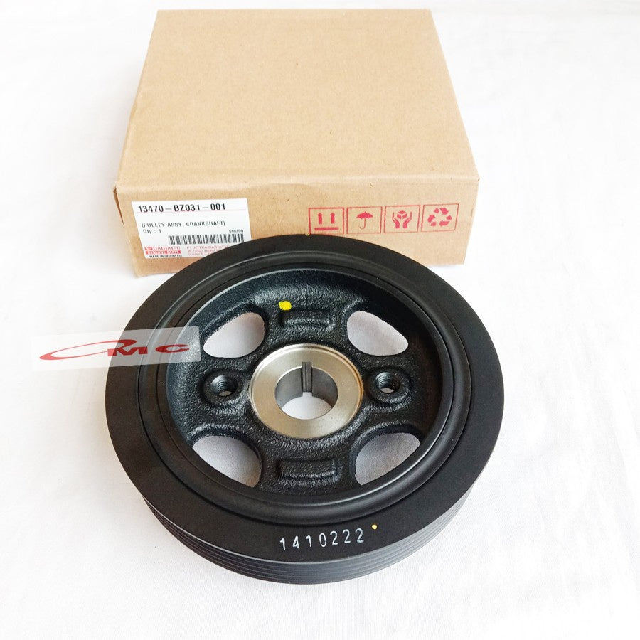 Pulley / Poly Kruk As Crankshaft Daihatsu Rush Terios Avanza 13470-BZ031-001