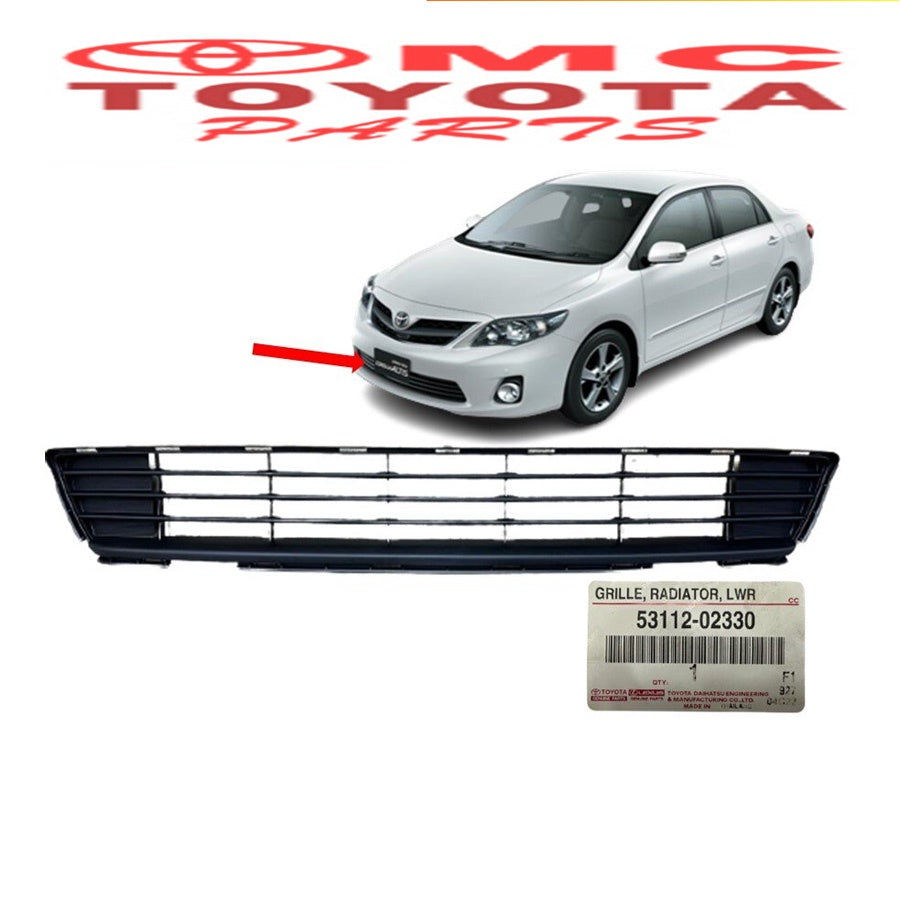 Grill Grille Lower Bumper Depan New Corolla Altis 53112-02330