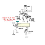 Tutup Cover Deck Dek Bawah Mesin Engine Kanan Agya Ayla 51441-BZ170