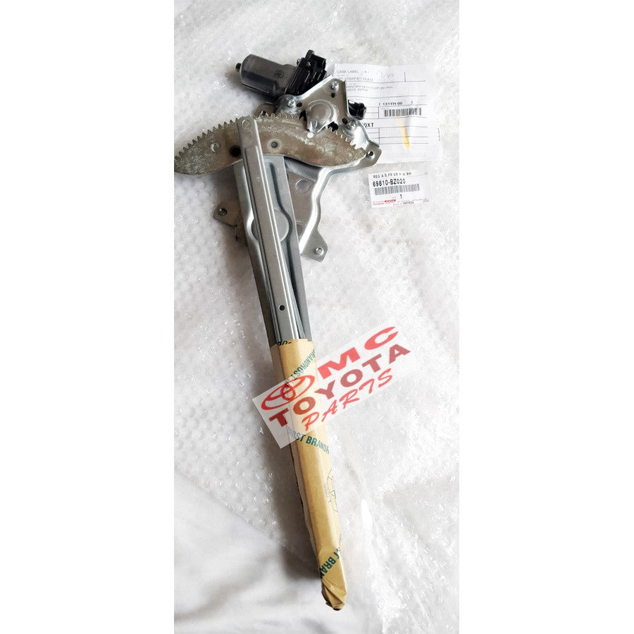 Regulator Set Motor Power Window Depan Kanan Toyota Avanza Xenia 69810-BZ020
