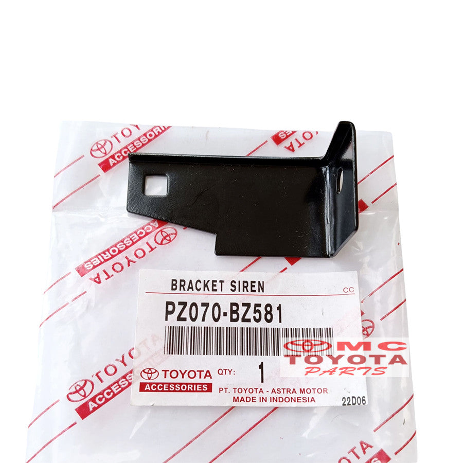 Bracket Sirene Toa Alarm Original Avanza Xenia 2011-2015 Ori PZ070-BZ581 Braket Sirene Toa Breket Sirine Toa
