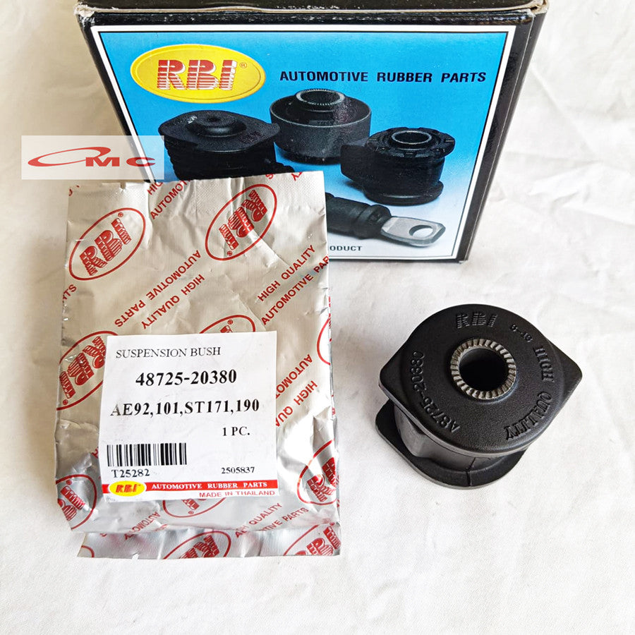 Karet Bushing Arm Belakang Corolla Twincam AE92 Great Corolla AE101 Corona Twincam ST171 Corona Absolute Absolut ST190 RBI 48725-20380 Knuckle Bos Bosh Bush Arm Belakang Bagian Stick Lateral