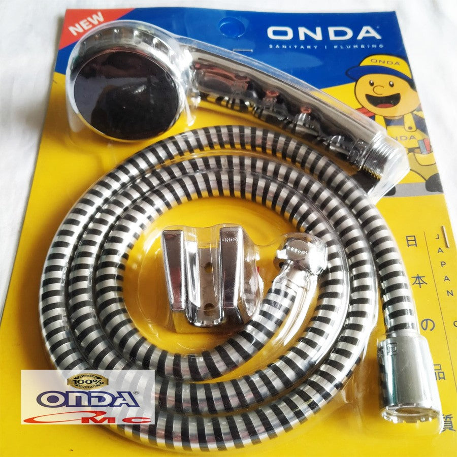 Hand Shower Mandi Panas/Dingin Hose Chrome ONDA SO 244 PC