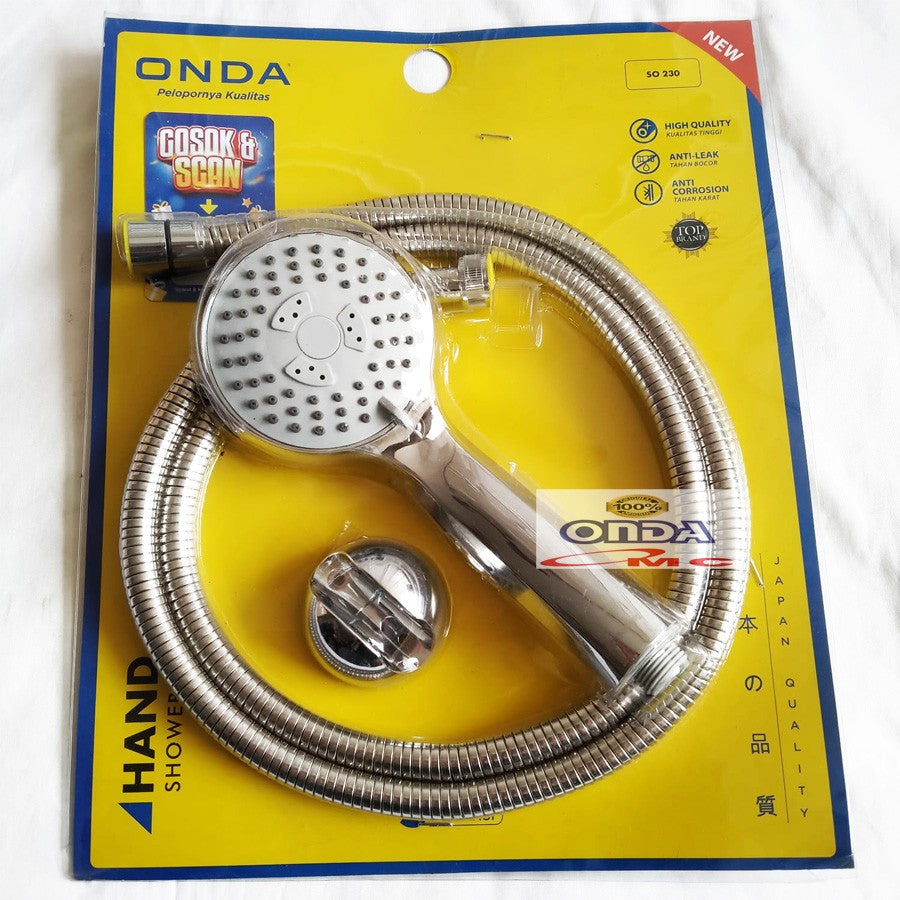 Hand Shower Shower Mandi Kepala Bulat 1/2 Inch ONDA SO 230