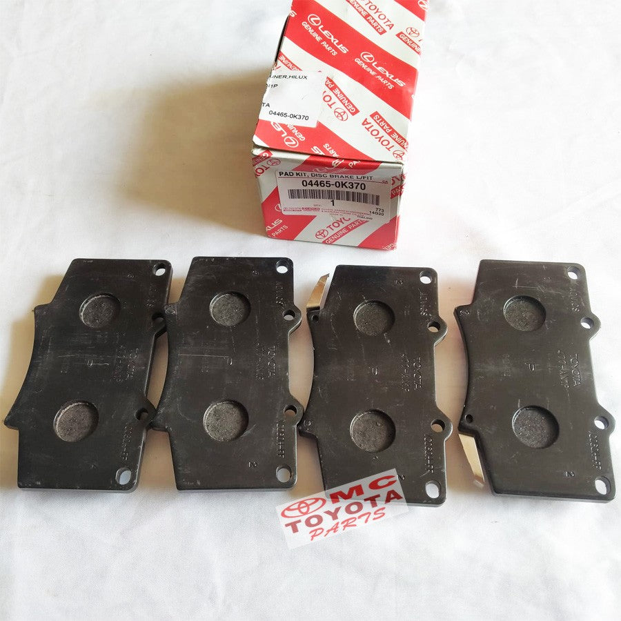 Brake Pad Kampas Rem Depan Toyota Fortuner VRZ SRZ 04465-0K370