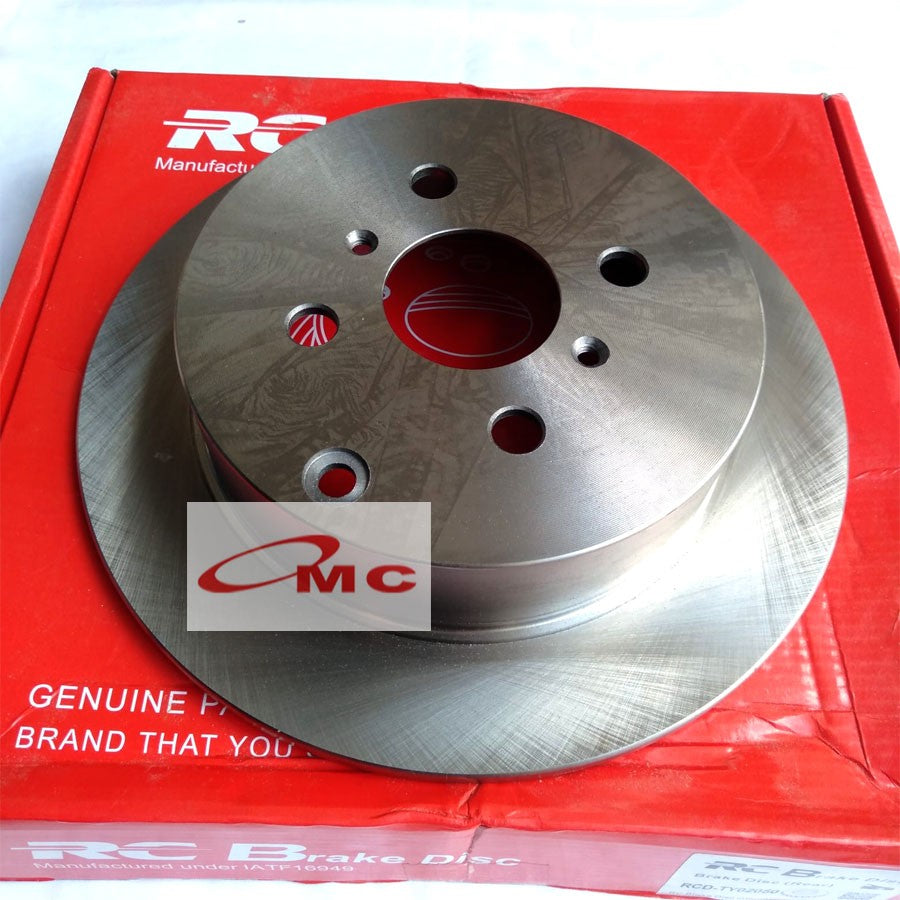 Cakram Disc brake Belakang Kanan / Kiri Toyota Altis Vios Gen 1 Thailand RCD-TY02050