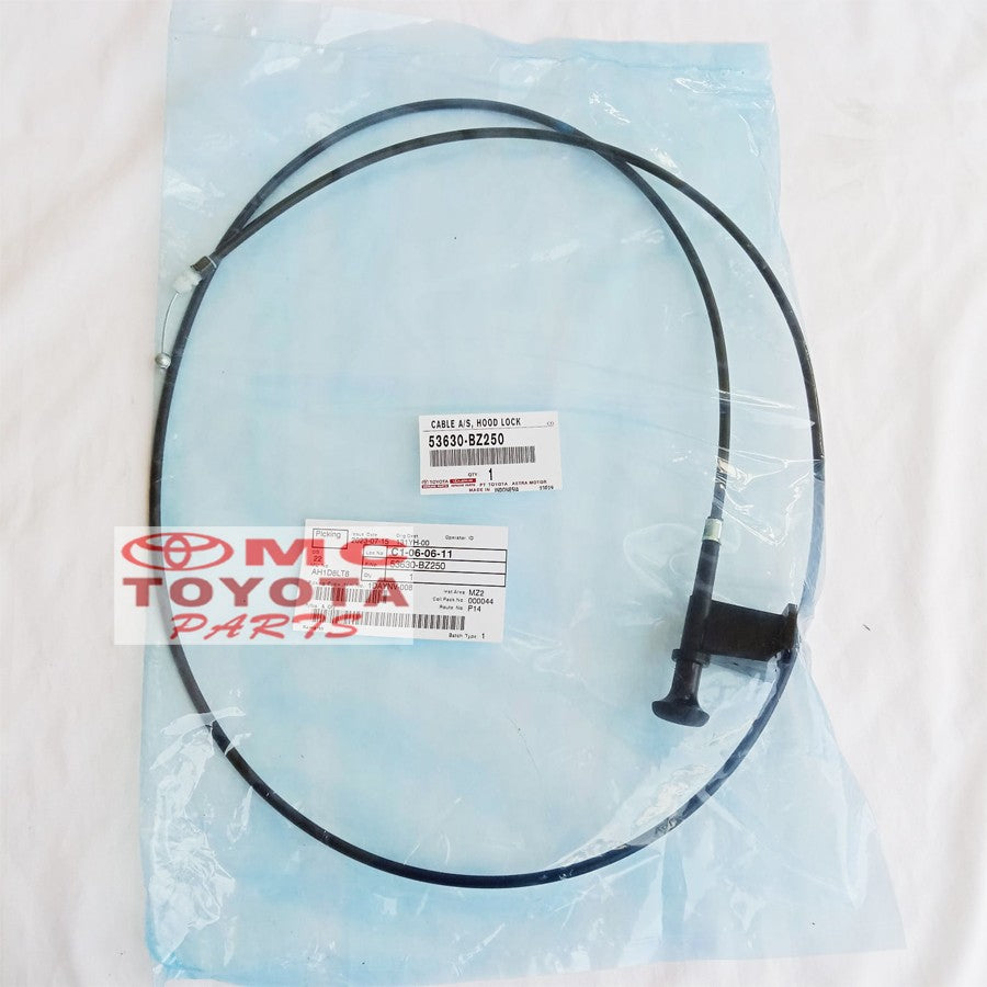 Kabel Kunci Kap Cup Mesin Calya Sigra 2016-Up Original 53630-BZ250