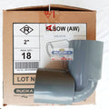 Sambungan Pipa Pralon Knee Keni Knie Elbow Aw 2 Inch RUCIKA