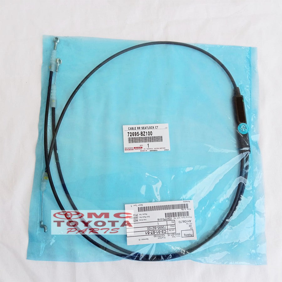 Kabel Sling Setelan Jok Tengah Kiri Calya Toyota Rush Terios 72695-BZ100