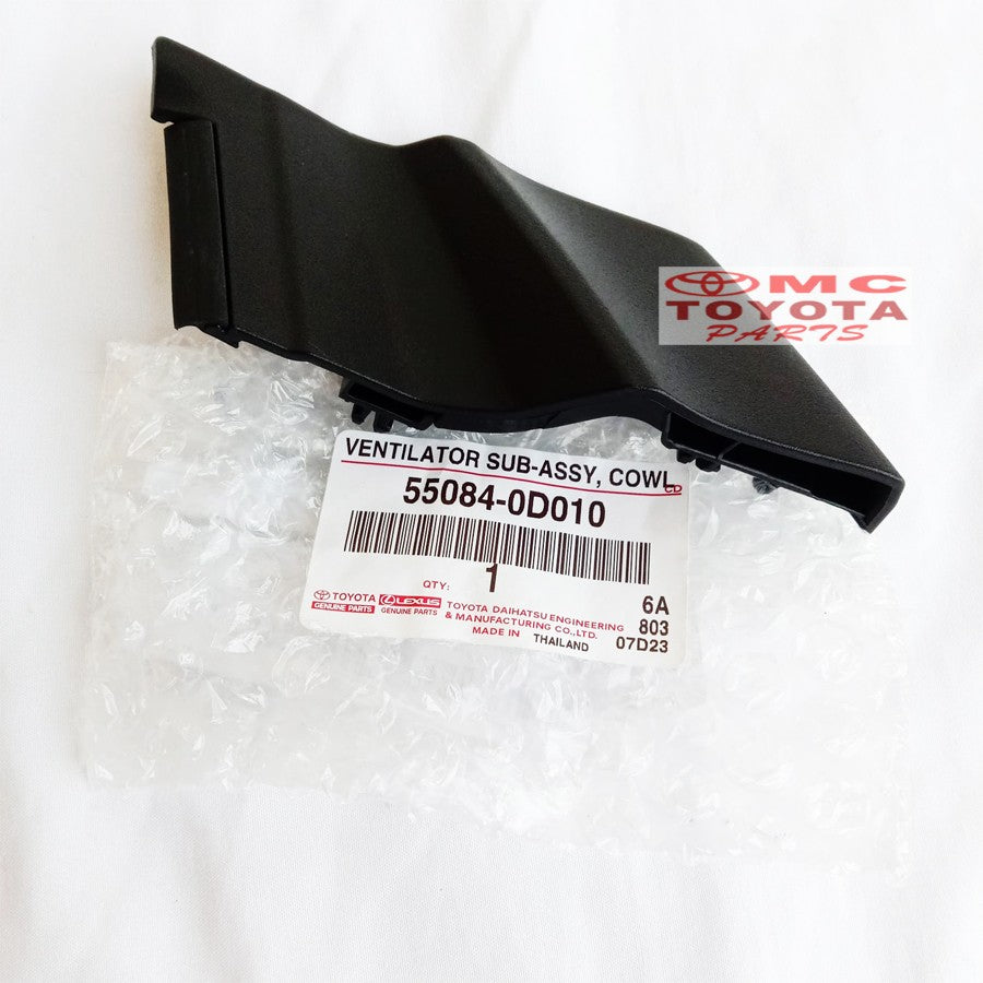 Tutup Cover Ujung Panel Cowl Pegangan Sate Toyota Vios 55084-0D010