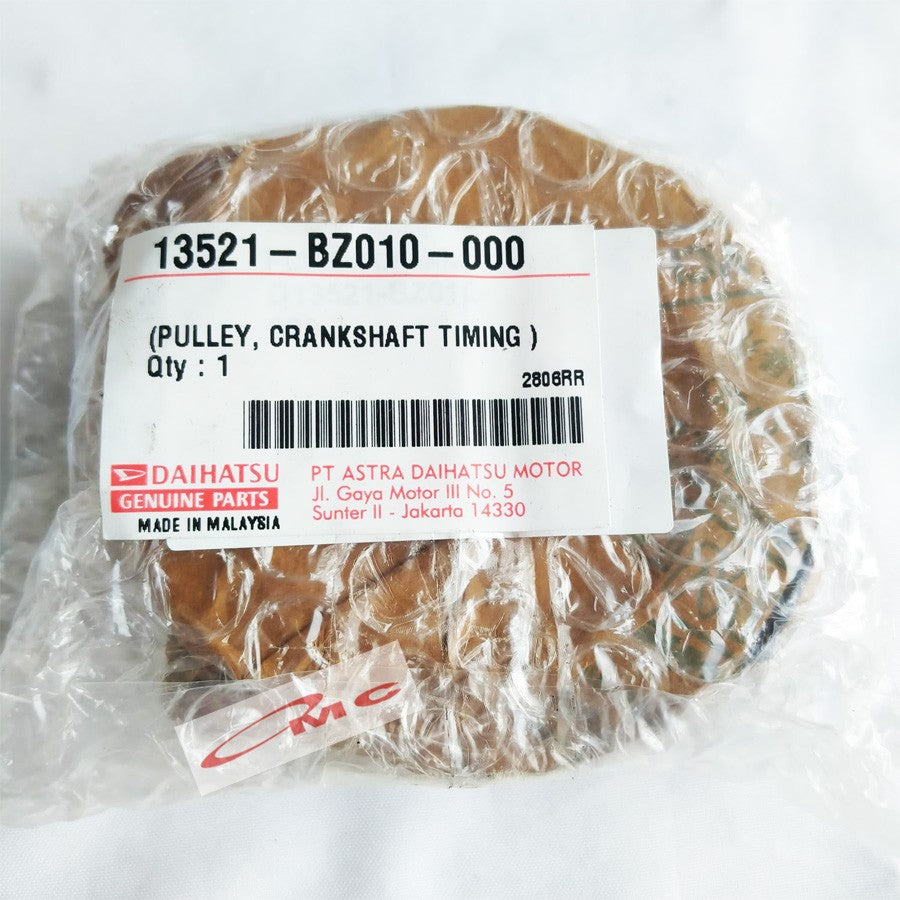 Pulley Gigi Kruk As Crankshaft Daihatsu Xenia 1.0CC 13521-BZ010-000