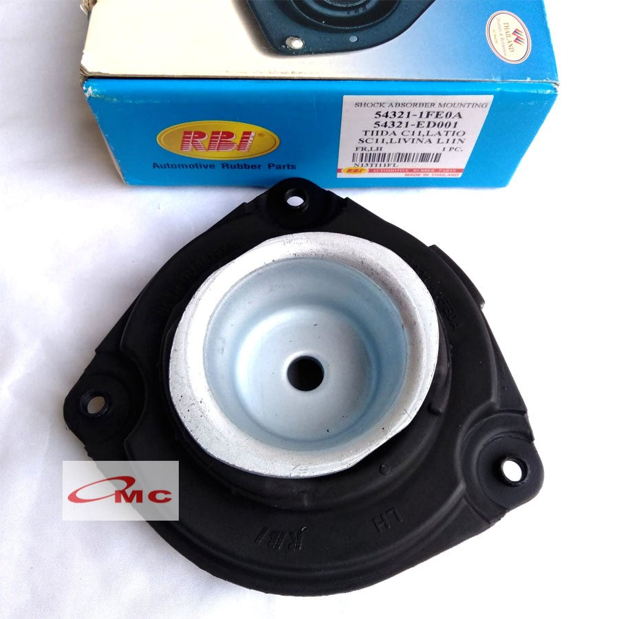 Karet Support Shock Breaker Depan Kiri Nissan Livina 54321-1FE0A RBI