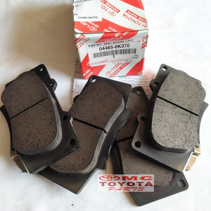 Brake Pad Kampas Rem Depan Toyota Fortuner VRZ SRZ 04465-0K370