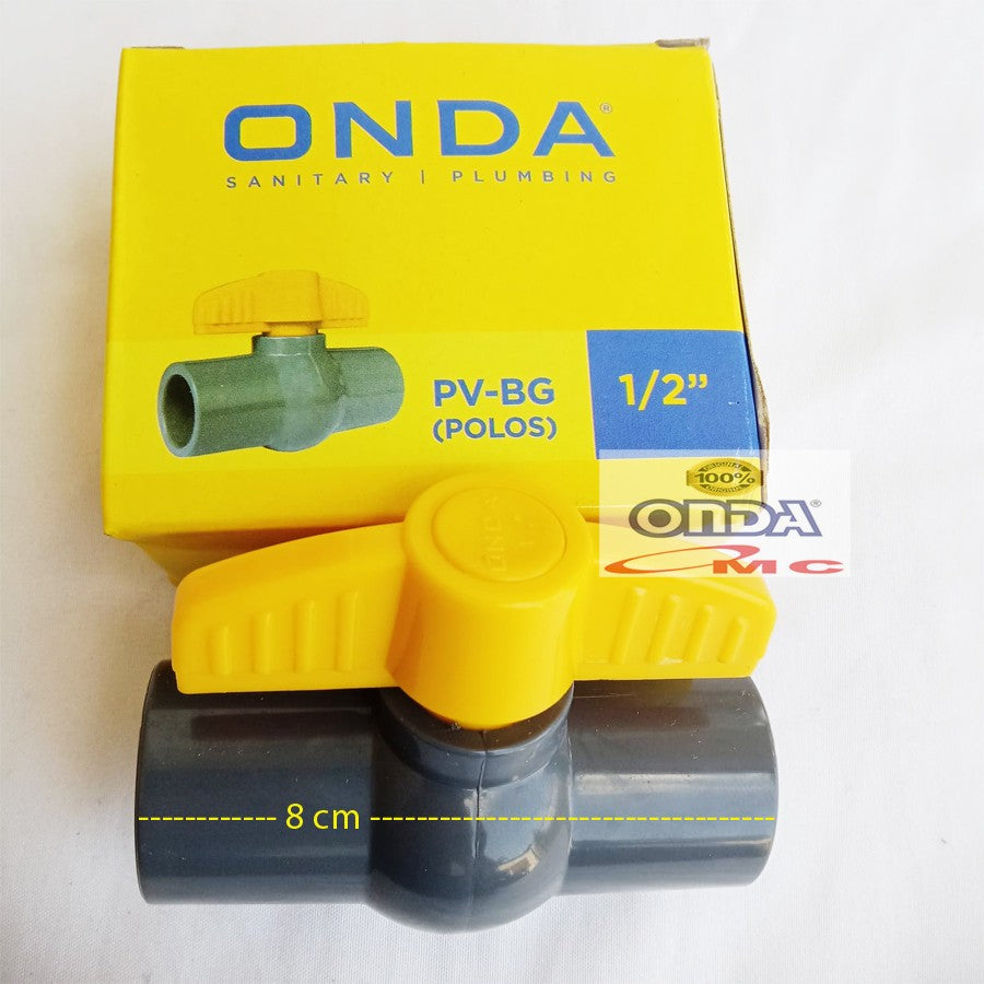 Ball Valve Bal Bol Brass Stop Kran Keran PVBG 1/2 Inch ONDA PVBG 1/2