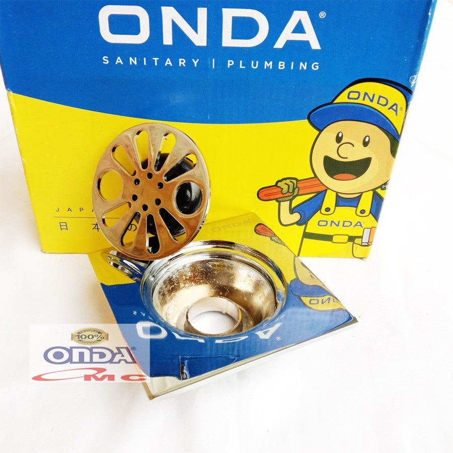 Saringan / Drainer Air Got Lantai Kamar Mandi 1 Inci FLS-01 ONDA