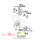 Disc Disk Brake Piringan Cakram Rem Depan Avanza Xenia 43512-BZ180-001