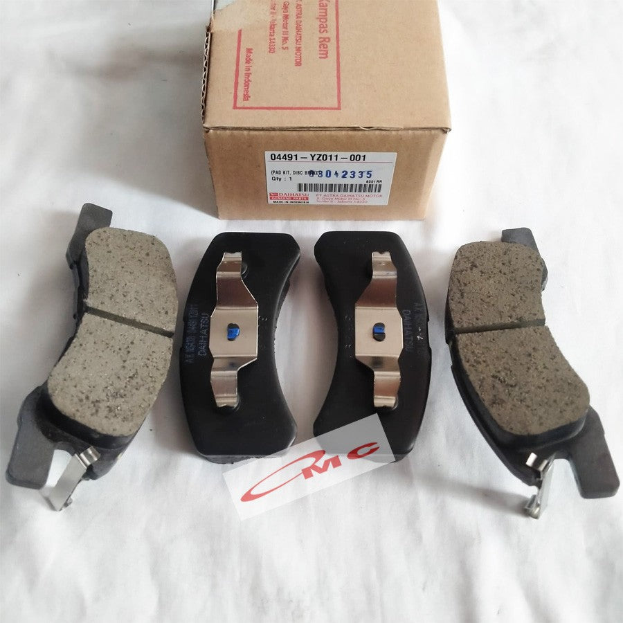 Brake Pad Kampas Rem Depan Daihatsu Ayla Agya Manual 04491-YZ011-001