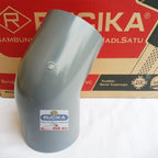 Sambungan Pipa Pralon Knee Keni Knie Elbow Aw 45 Derajat 3 Inch RUCIKA