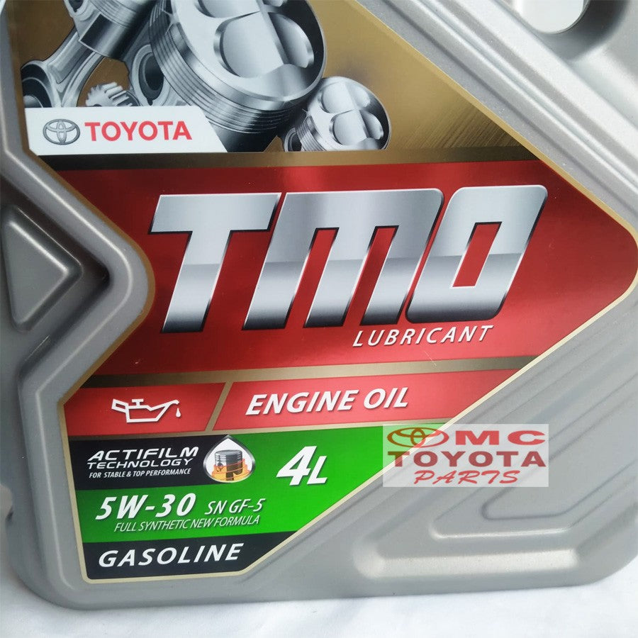 Oli Mesin TOYOTA TMO 5W-30 Full Synthetic GF-5 New 4 Liter 08880-85475