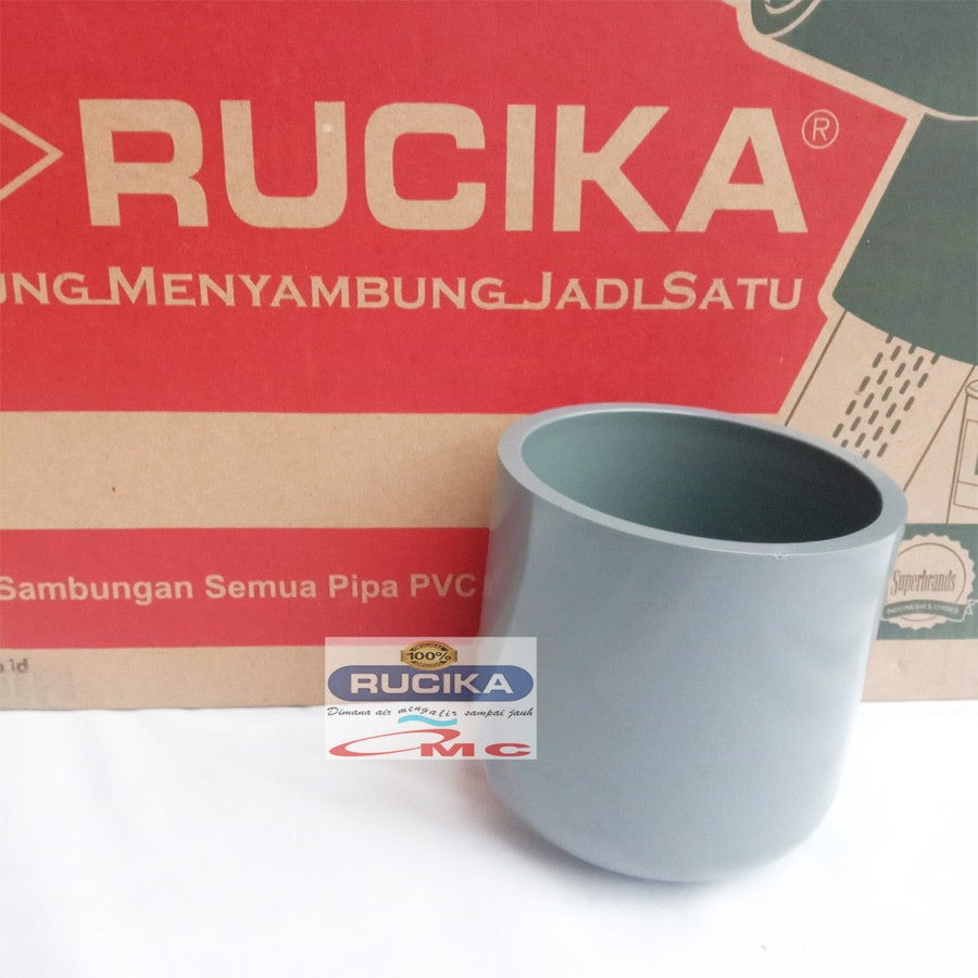 Fitting / Cap Dop Tutup Pipa PVC Cap Aw 3 Inci RUCIKA