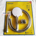 Hand Shower Mandi Flexible Hose Chrome New 1/2 Inch ONDA SO FRES