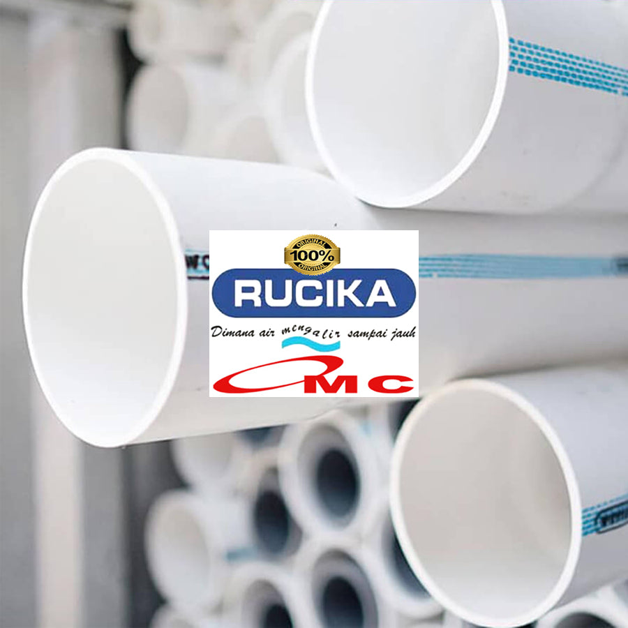 Pipa PVC Rucika AW Paralon Pralon Air 3 Inch 1 M Meter 100 Cm