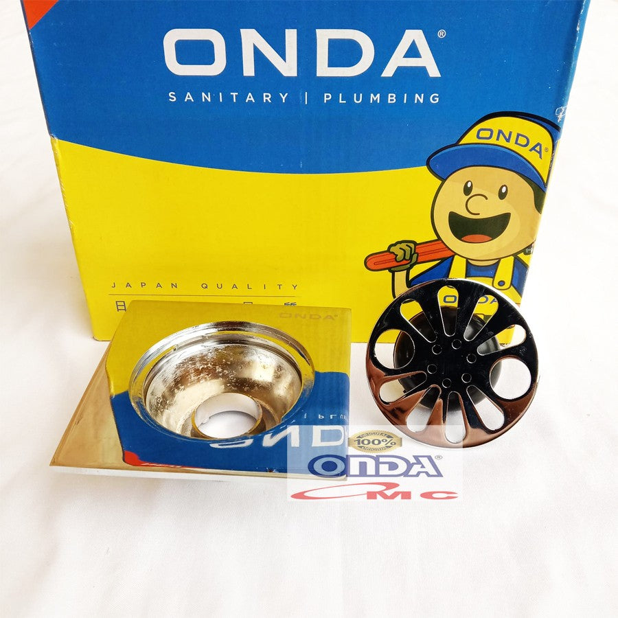 Saringan / Drainer Air Got Lantai Kamar Mandi 1 Inci FLS-01 ONDA
