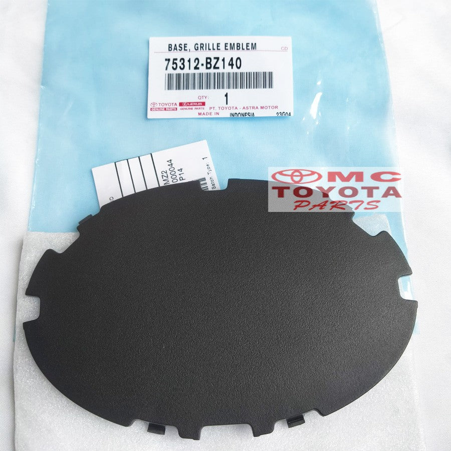 Base Emblem Logo Grill Grille Radiator Toyota Agya GR 75312-BZ140