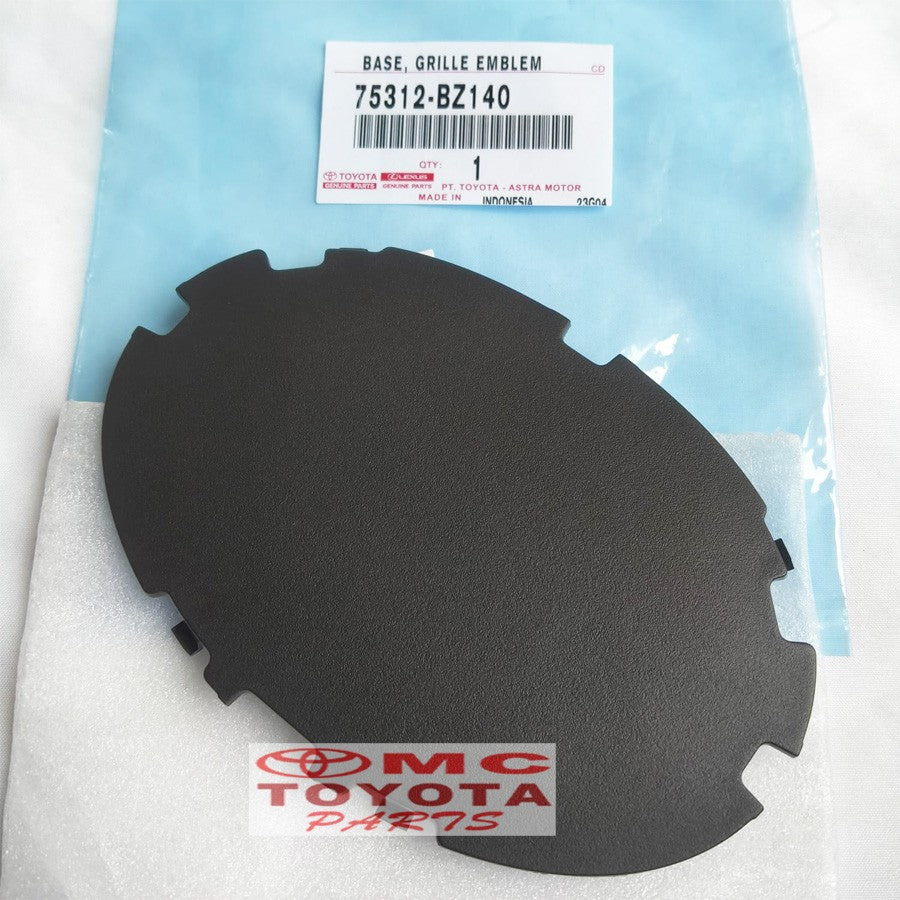 Base Emblem Logo Grill Grille Radiator Toyota Agya GR 75312-BZ140