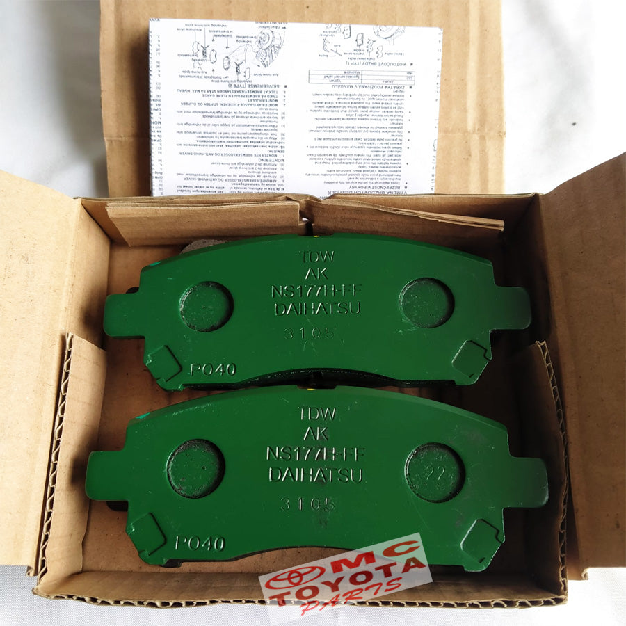 Brake Pad Kampas Rem Depan Rush Terios Avanza Xenia 04465-BZ190