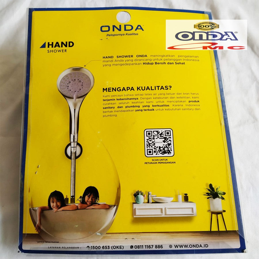 Hand Shower Shower Mandi Kepala Bulat 1/2 Inch ONDA SO 230