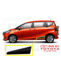 List Body Side Body Moulding Pintu Samping Kanan Toyota Sienta 75075-0D030