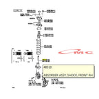 Shock Absorber Breaker Breker Depan Kanan Ayla Agya 48510-BZ860-001