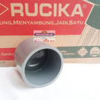 Fitting / Cap Dop Tutup Pipa PVC Cap Aw 3 Inci RUCIKA