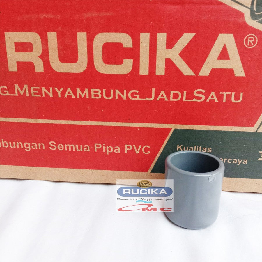 Fitting / Cap Dop Tutup Pipa PVC Cap-1Aw 1 Inci RUCIKA