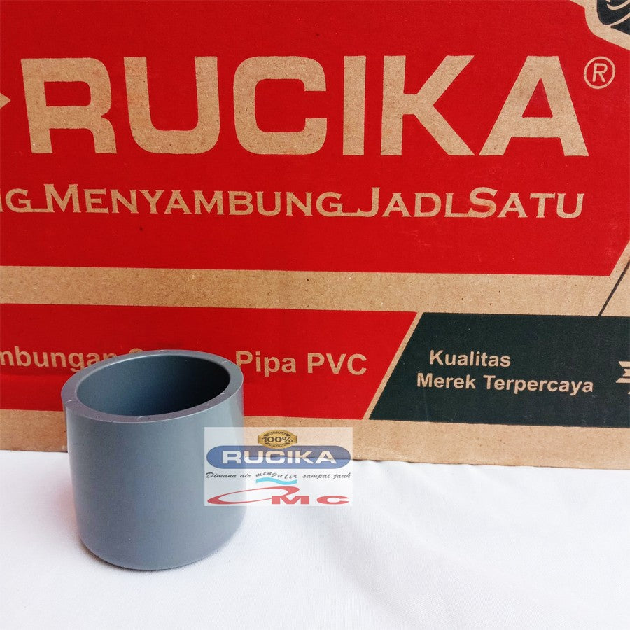 Fitting / Cap Dop Tutup Pipa PVC Dop Aw 1 1/4 Inci RUCIKA