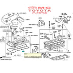 Paking Packing Tutup Klep Cylinder Innova Reborn Fortuner 11213-0C020