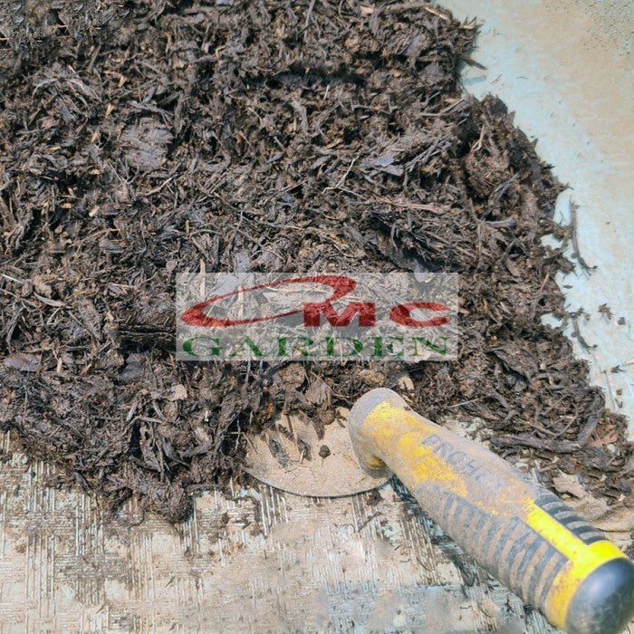 Pot dan Media Tanam Kotak Persegi Putih Bonsai Bunga Tanaman Sukulen