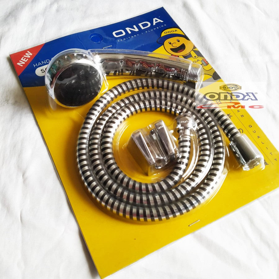 Hand Shower Mandi Panas/Dingin Hose Chrome ONDA SO 244 PC