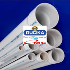 Pipa PVC Rucika AW Paralon Pralon Air 2 Inch 50 Cm 1/2 M Meter