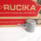 Fitting / Cap Dop Tutup Pipa PVC Cap Aw 1 1/2 Inci RUCIKA