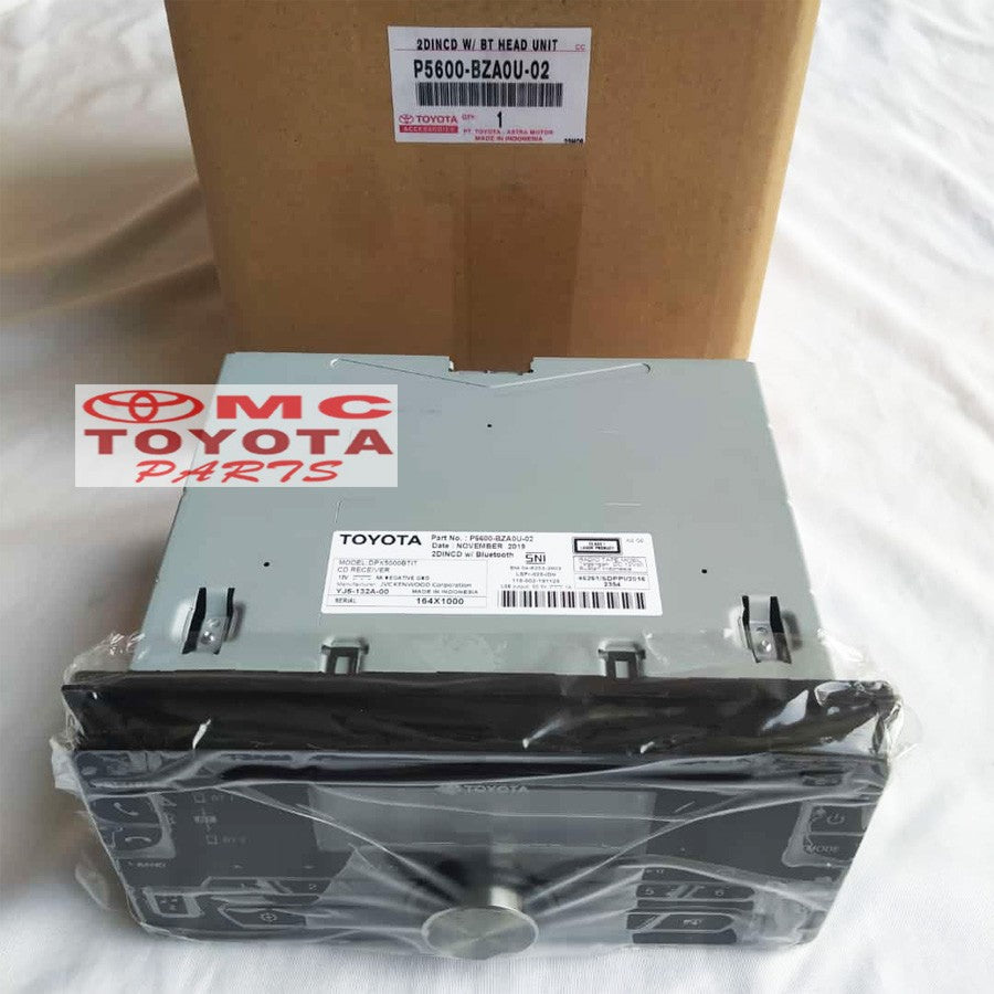 Head Unit Tape Kenwood Bluetooth Original Toyota Calya P5600-BZA0U-02