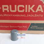Fitting / Cap Dop Tutup Pipa PVC Dop Aw 3/4 Inci RUCIKA