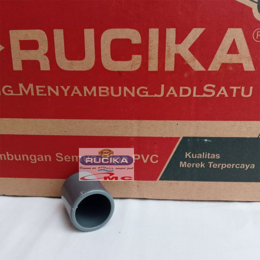 Fitting / Cap Dop Tutup Pipa PVC Dop Aw 3/4 Inci RUCIKA
