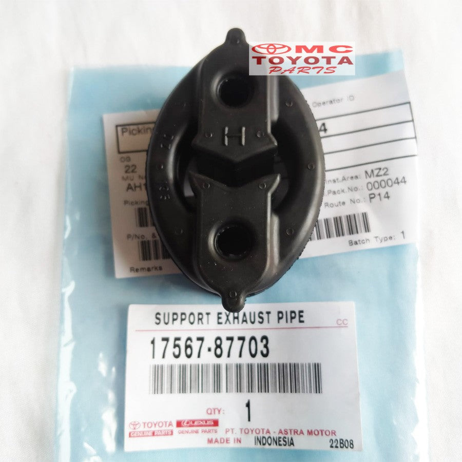 Karet Gantungan Knalpot Original Avanza Agya Calya Rush 17567-87703