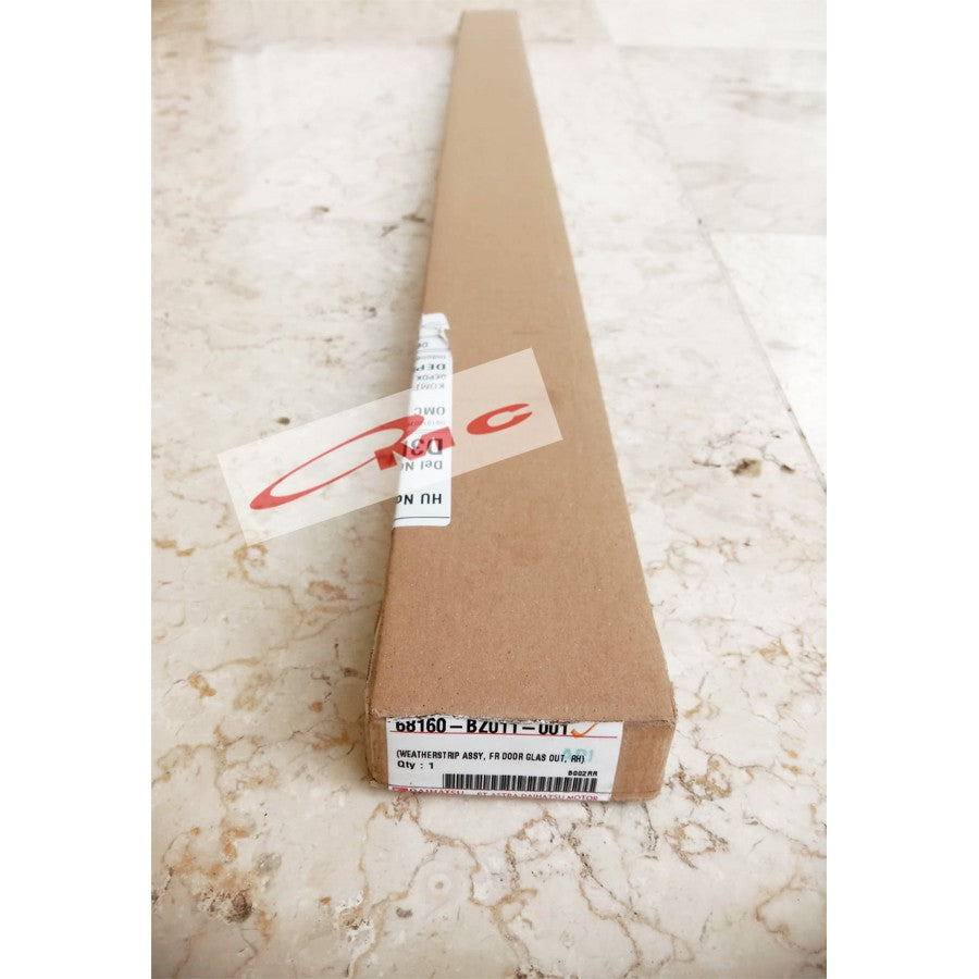 Pelipit Pintu Karet Kaca Luar Depan Kanan Xenia Avanza 68160-BZ011-001