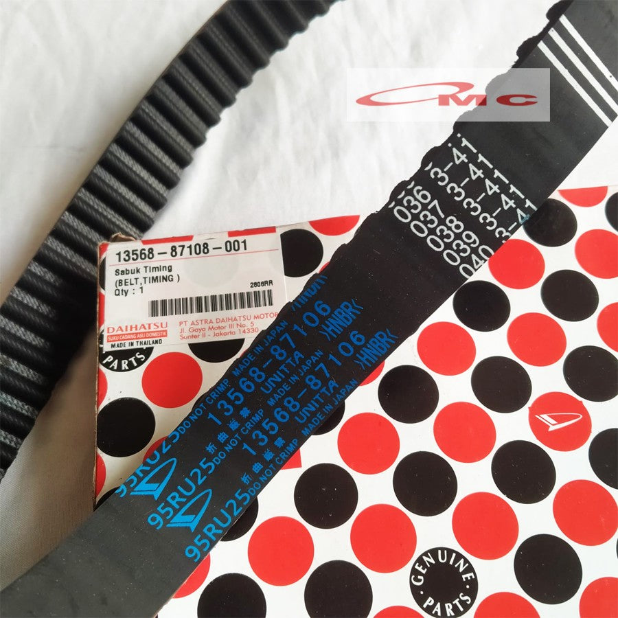Timing Belt Daihatsu Taruna Feroza Zebra Espass 1.6CC 13568-87108-001